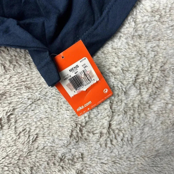 Rare  NIKE Men's Blue T- Shirt Moses Malone Promo AF1 size 3XL NWT - Picture 14 of 15